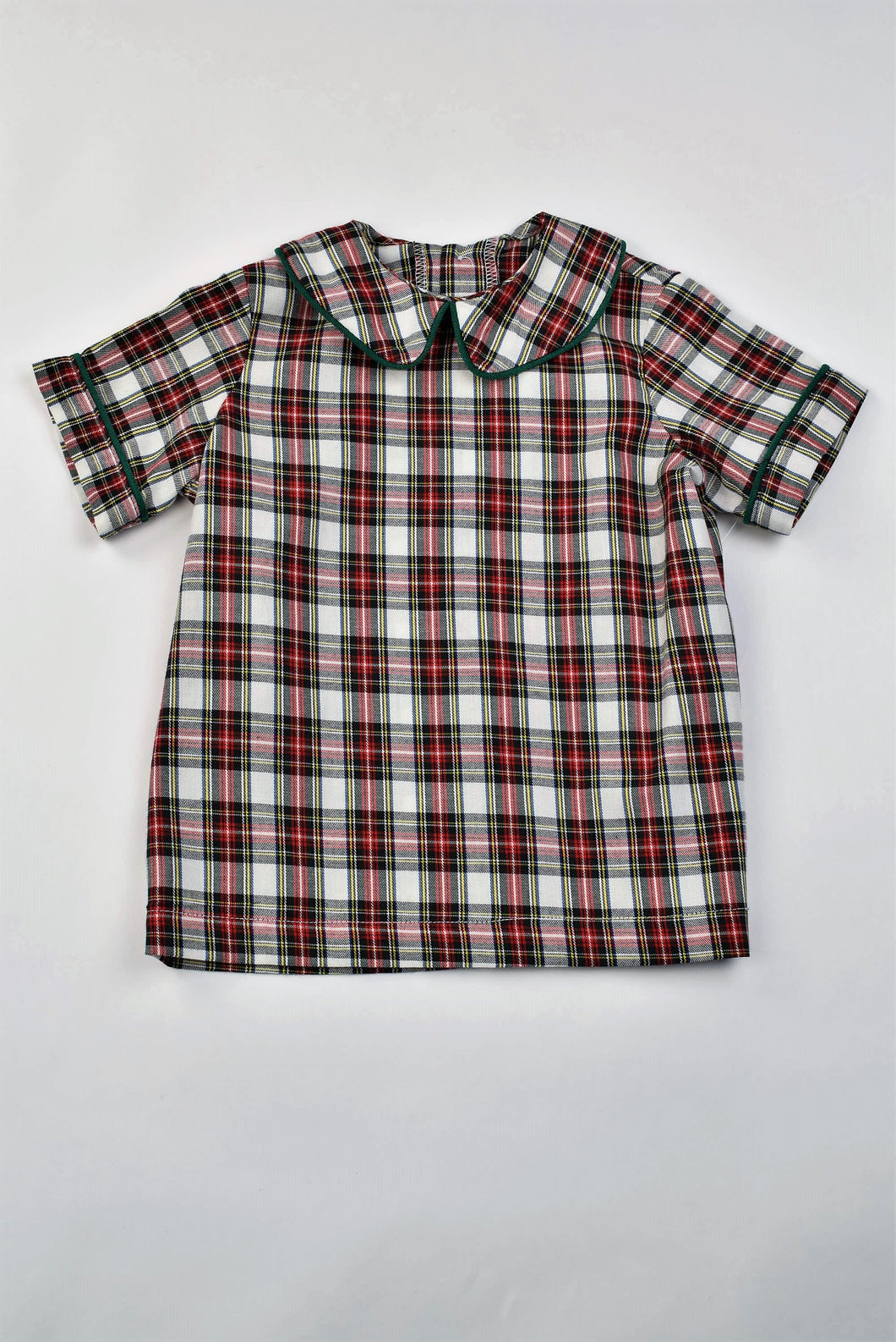 Boys Holiday Plaid Shirt