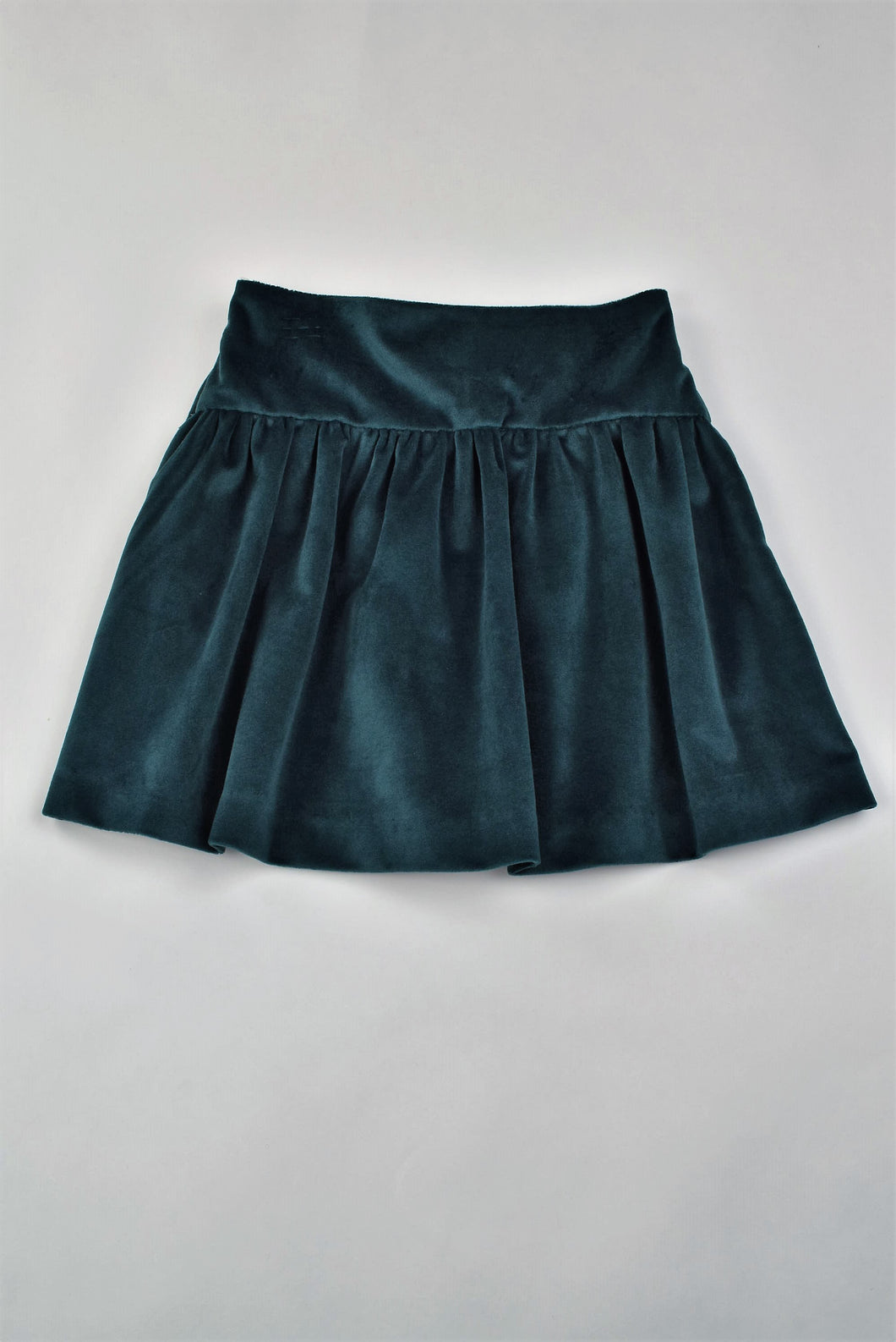 Girls Hunter Velvet Skirt