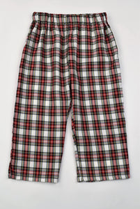 Boys Holiday Plaid Pants