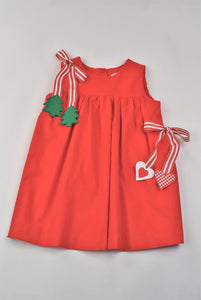 Girls Tree Ties Jumper