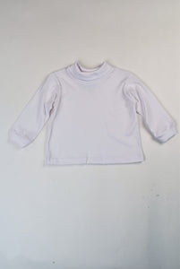 Boys White Turtleneck