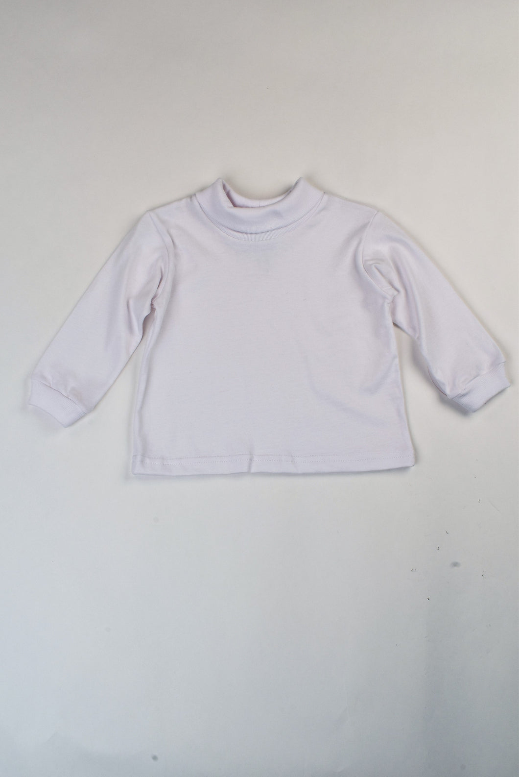 Boys White Turtleneck