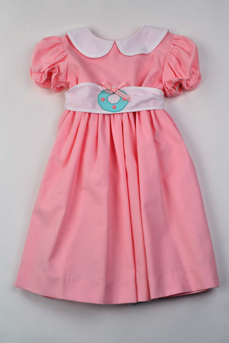 Girls Wreath Sash Waistline Dress