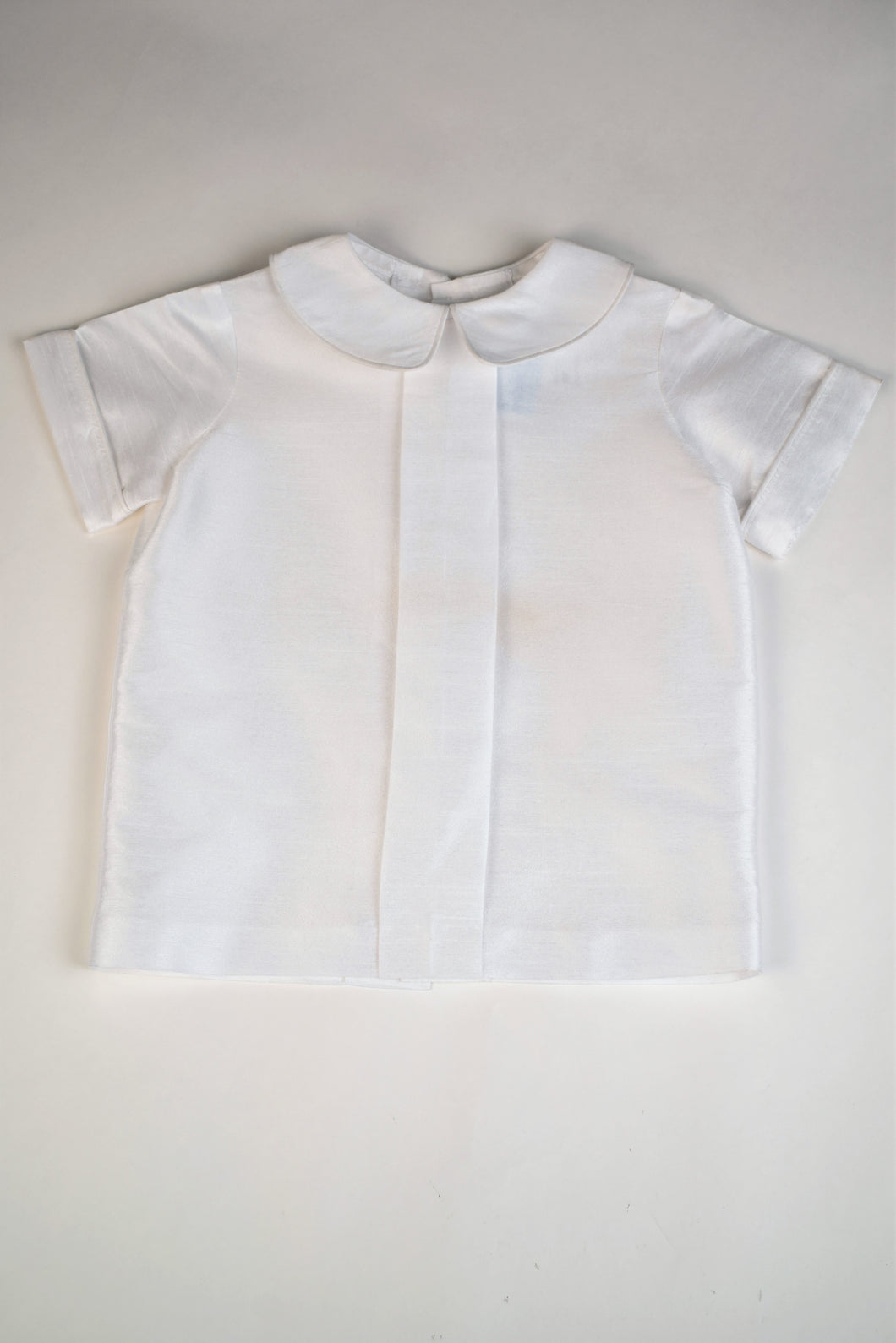 Boys Shantung Pleat Front Shirt