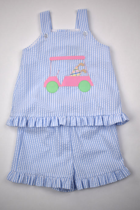 SWING TOP SET GOLF CART APPLIQUE