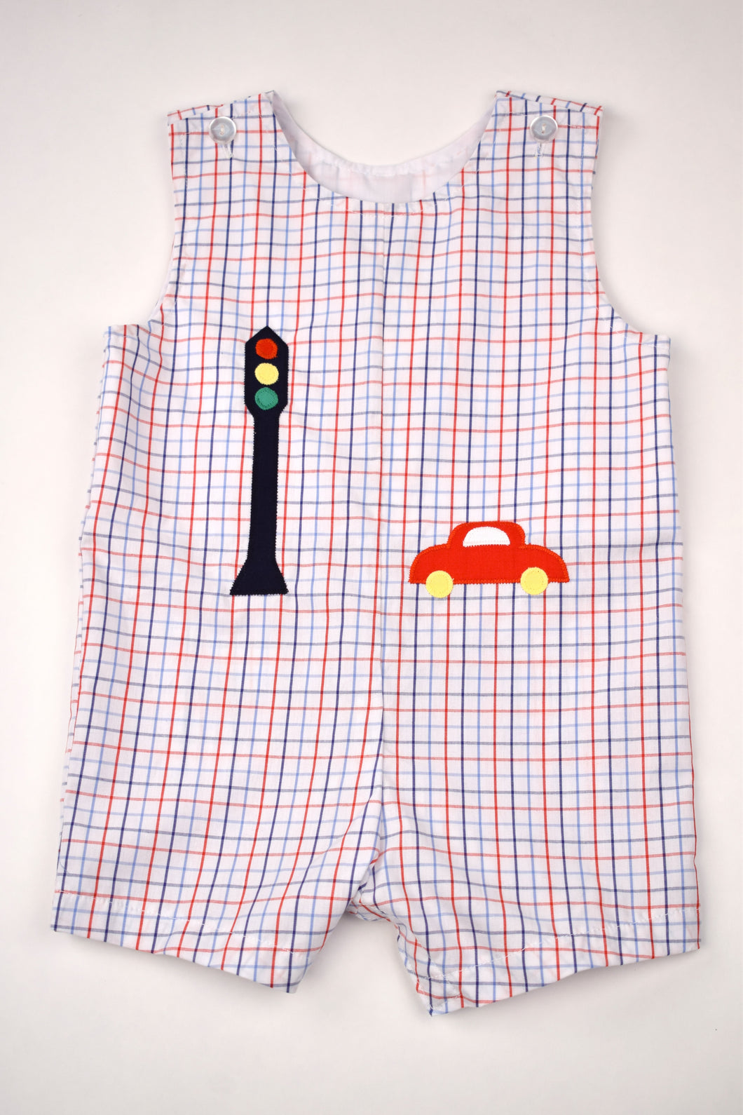 PLAID SHORTALL STOPLIGHT