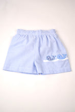 Load image into Gallery viewer, WHALE APPLIQUE RASH GUARD AND SWIM TRUNKS SET