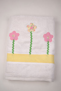 Towel with Yellow Flowers